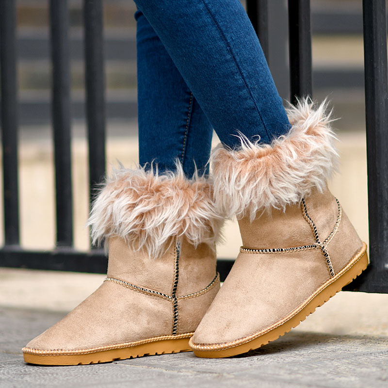 کفش ساقدار دخترانه atlas کرم