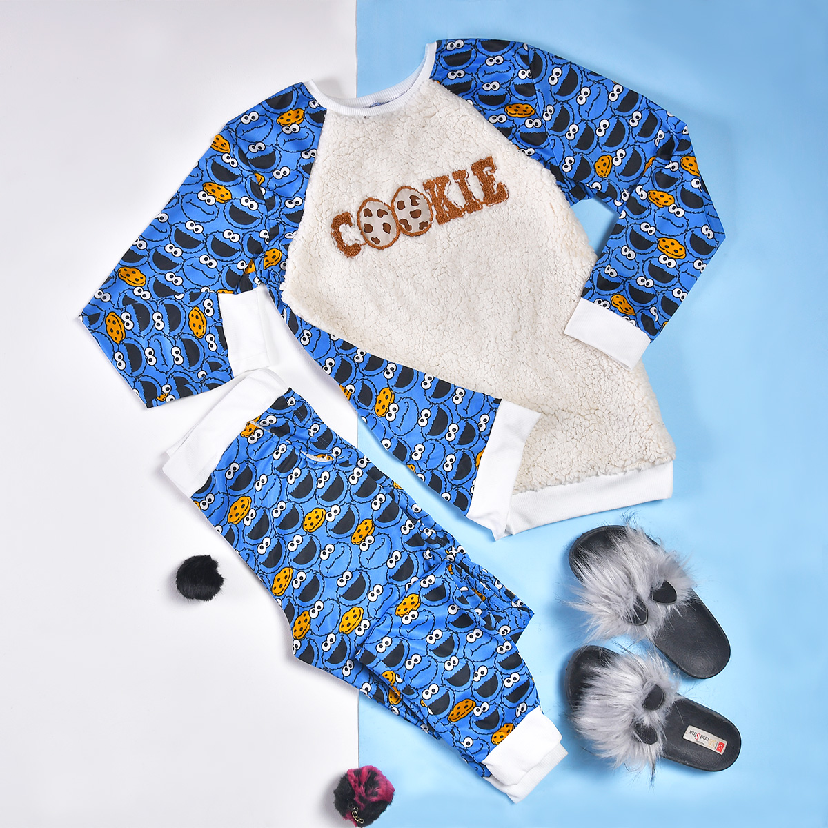 ست تیشرت شلوار دخترانه مدل Afroz