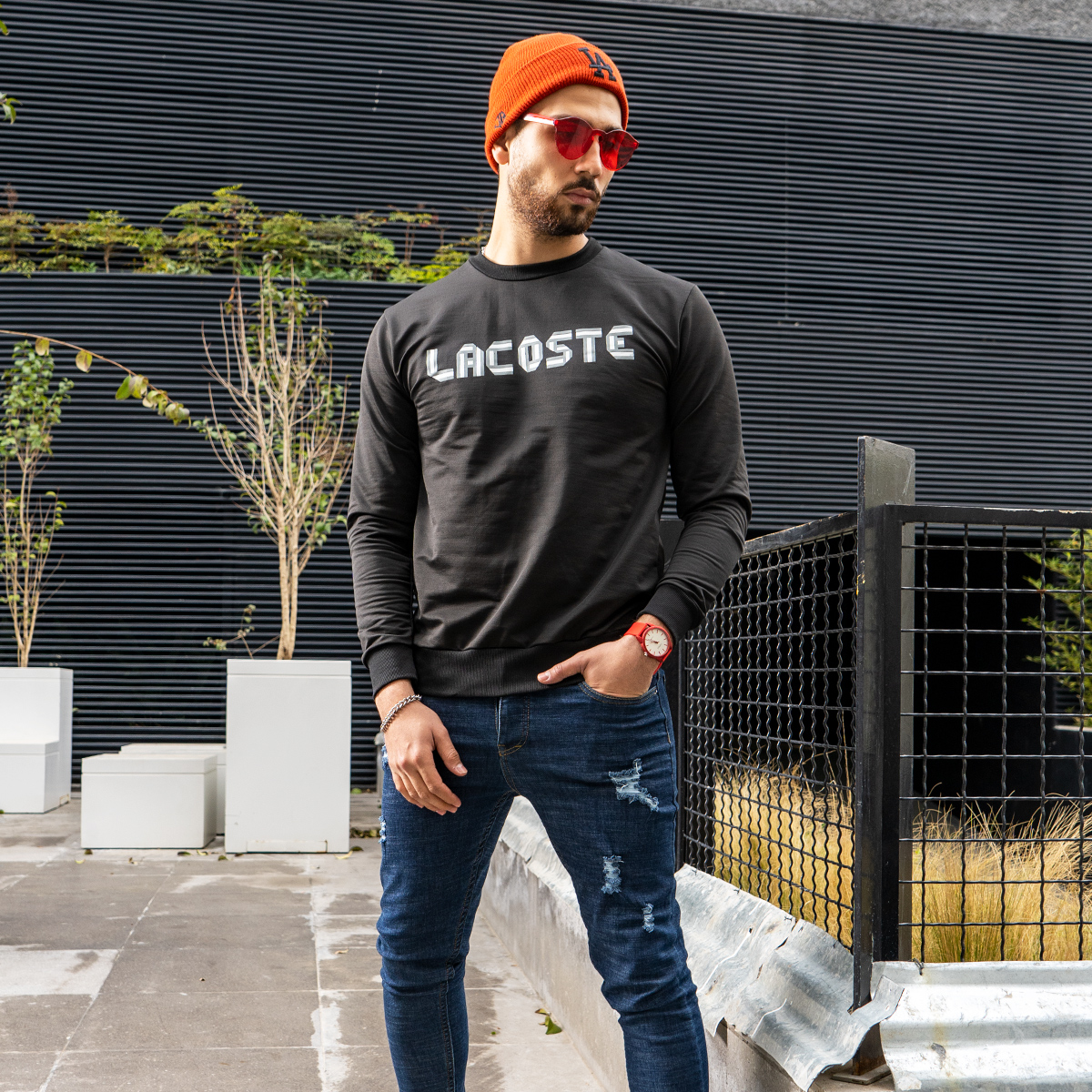 تیشرت آستین بلند مردانه مدل Kamin