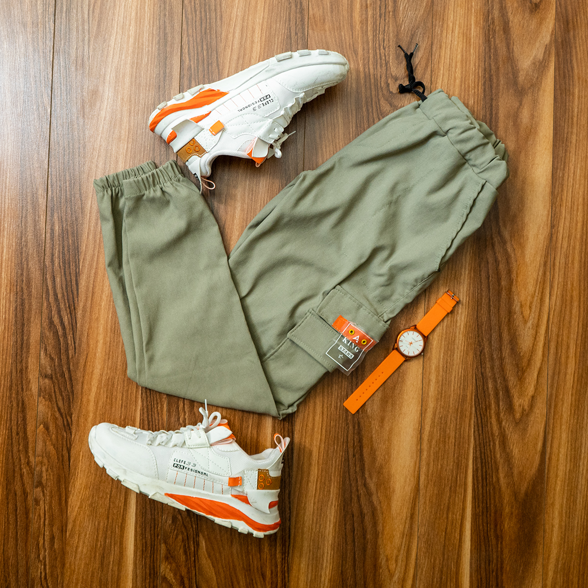 شلوار اسلش مردانه سبز مدل Morgan