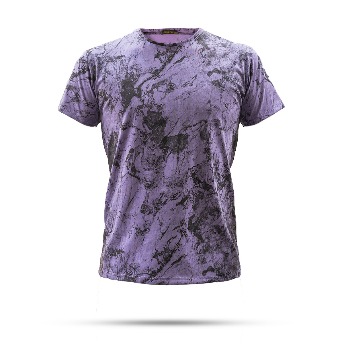 تیشرت مردانه بنفش آبرنگی مدل 61