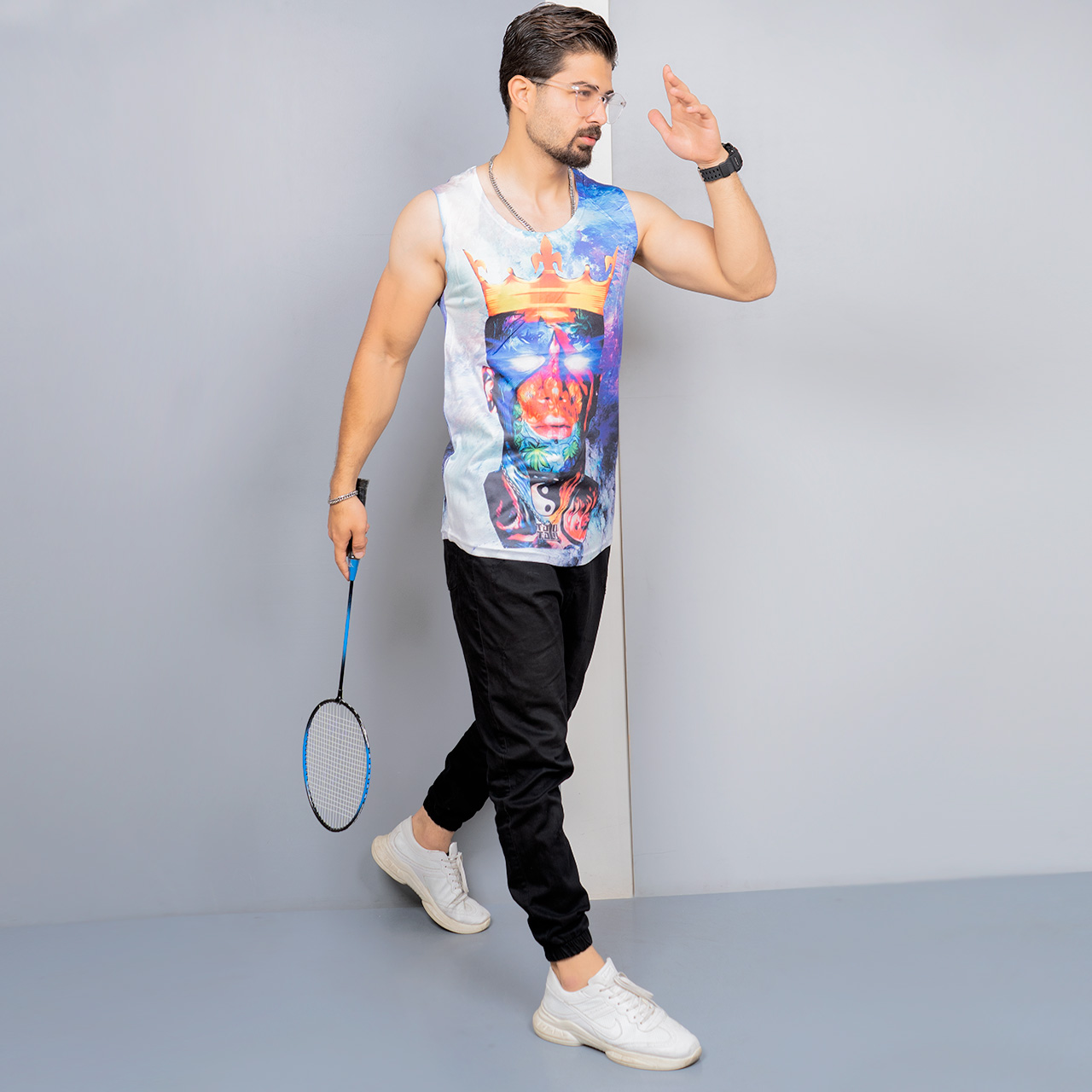 رکابی (T) چند رنگ مردانه مدل Tataloo