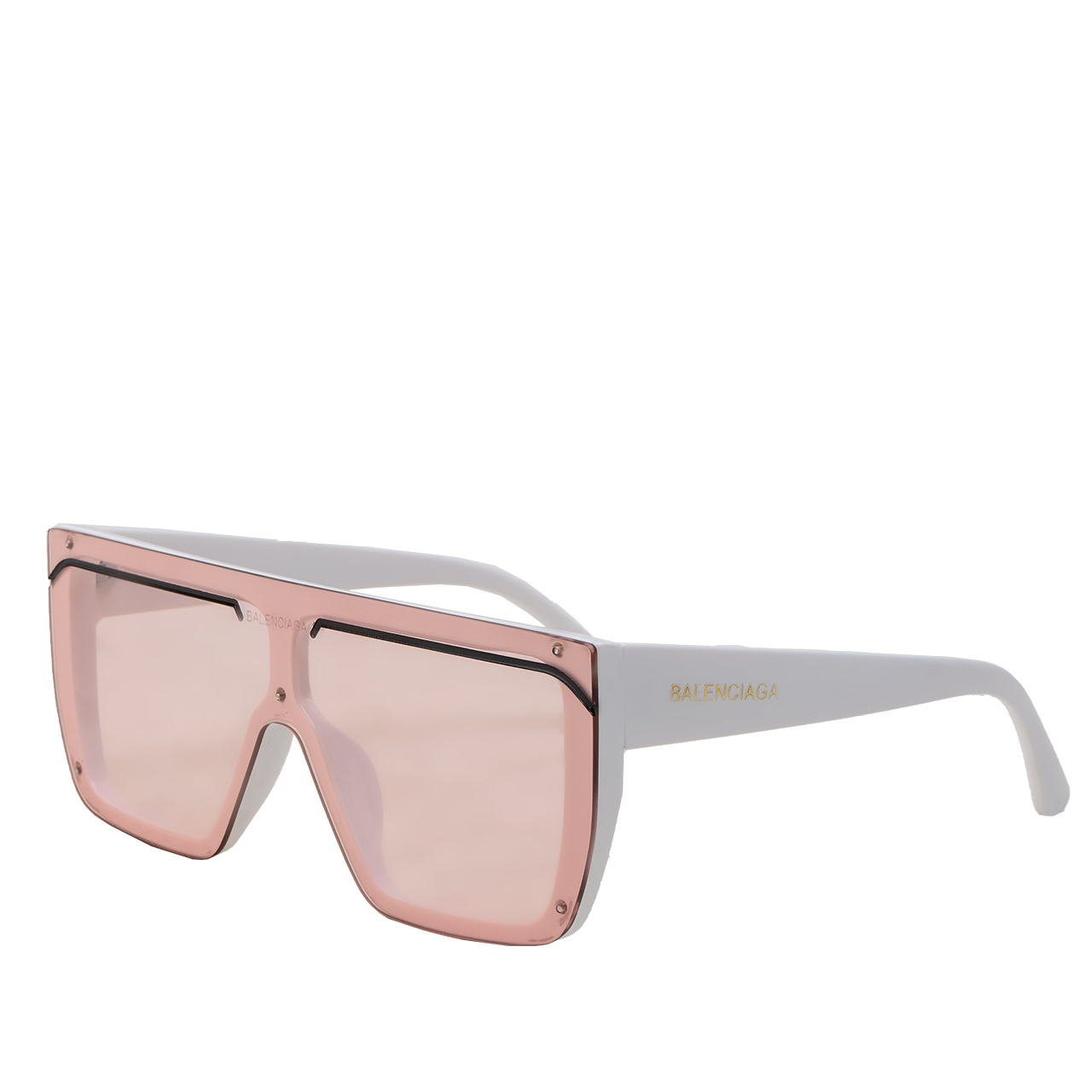 عینک آفتابی صورتی مدل balenciaga