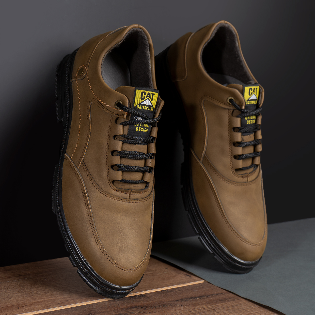 کفش تخت خاکی مردانه مدل F88