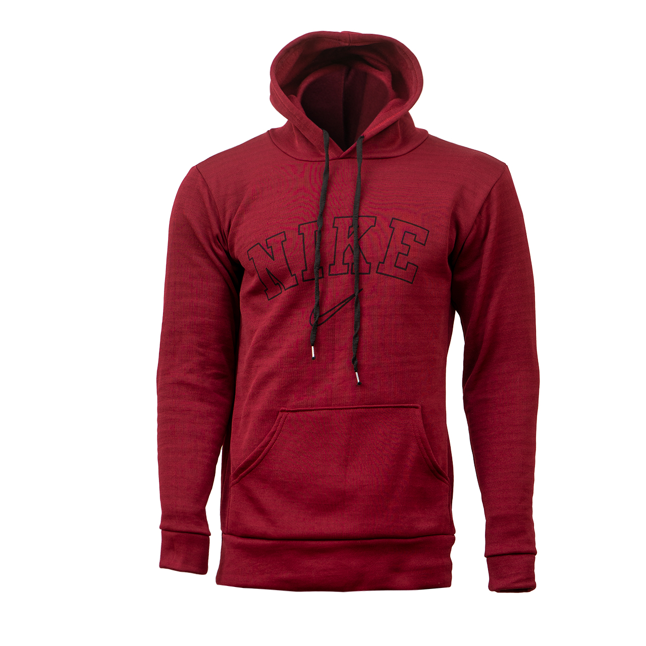 هودی مردانه نایک زرشکی مدل TEMPA