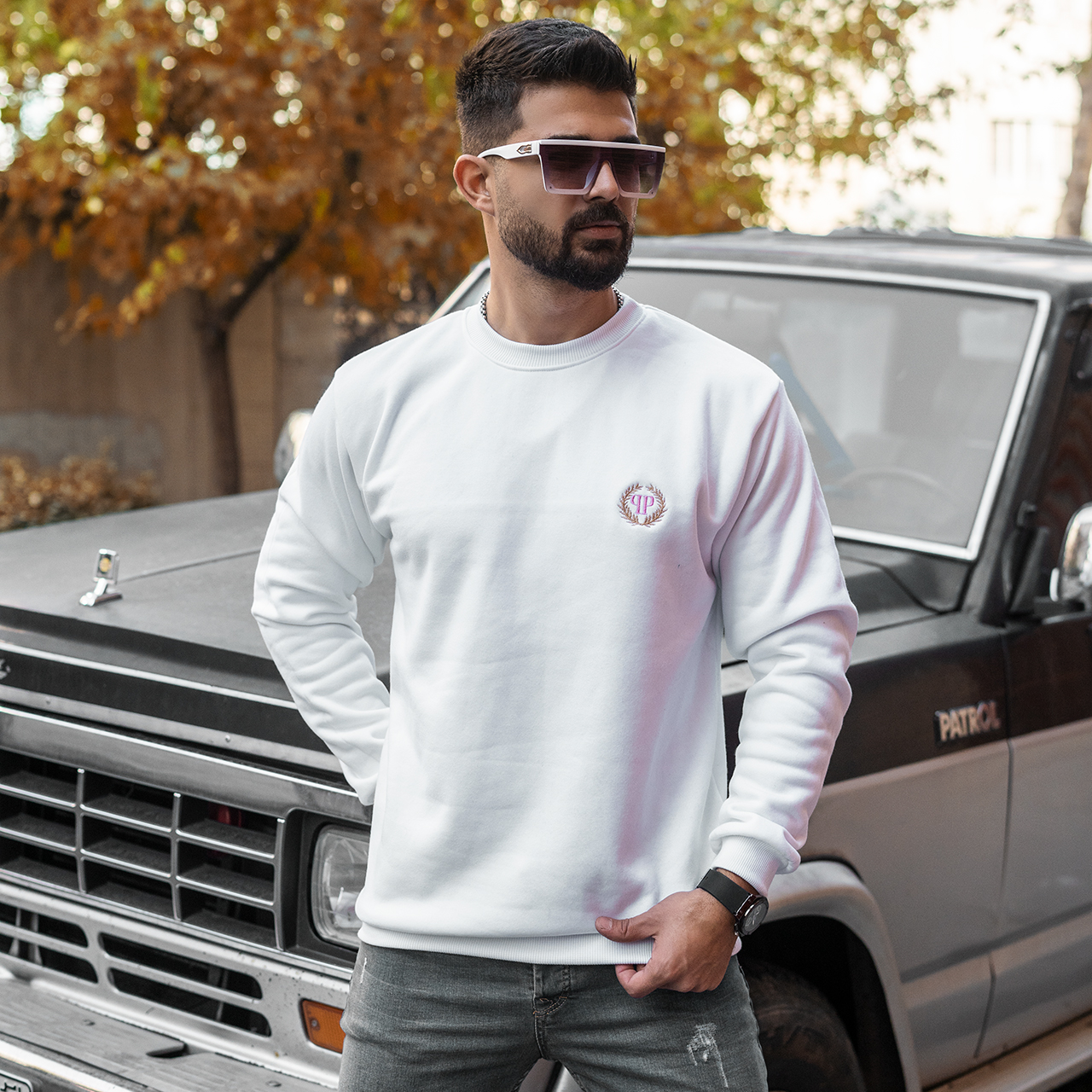 دورس مردانه سفید مدل Ardalan