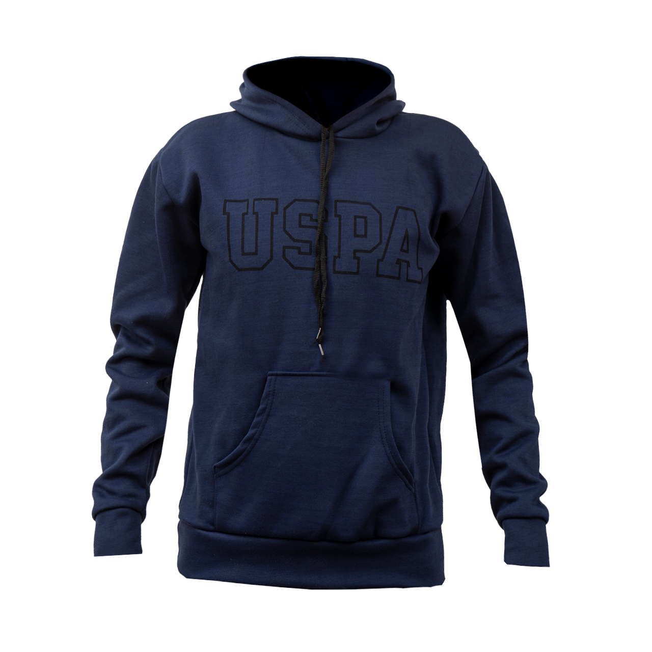 هودی مردانه USPA سرمه ای مدل Sarmad
