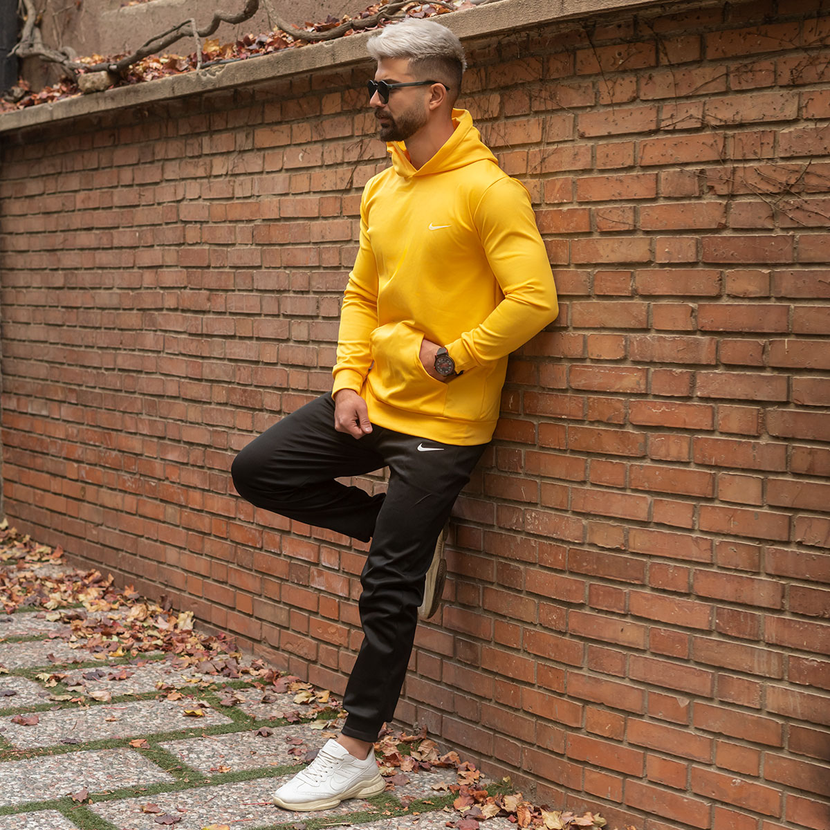 ست هودی شلوارنایک مردانه مدل ikan