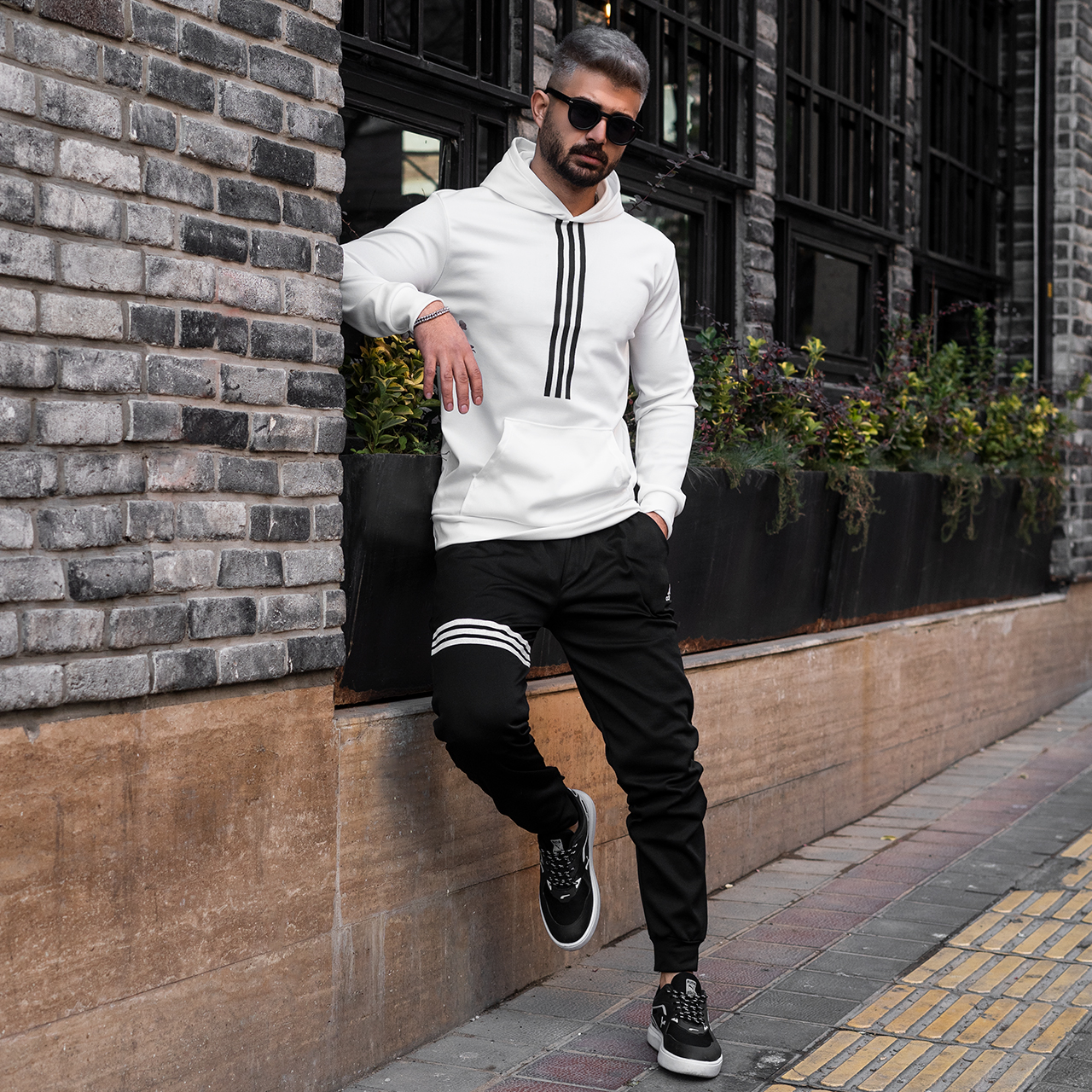 ست هودی شلوار Adidas مردانه مدل Radmin