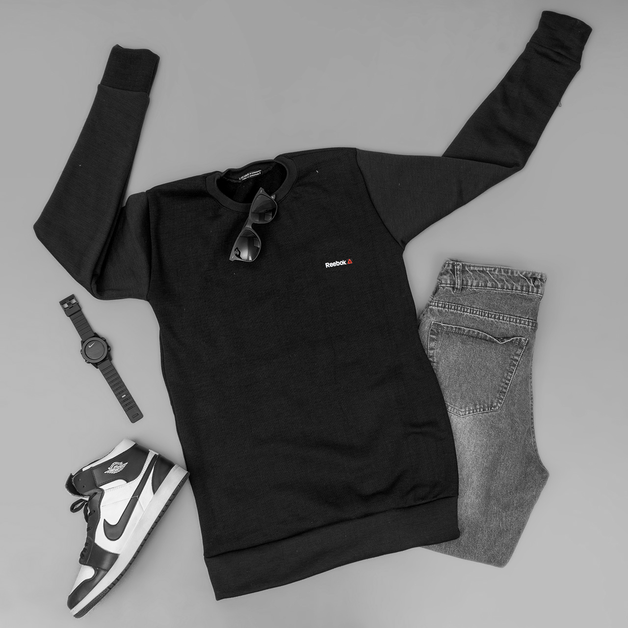 دورس ریبوک مشکی مردانه مدل Ashkan