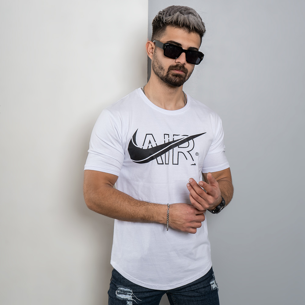 تیشرت مردانه NIKE AIR سفید مدل ROKO