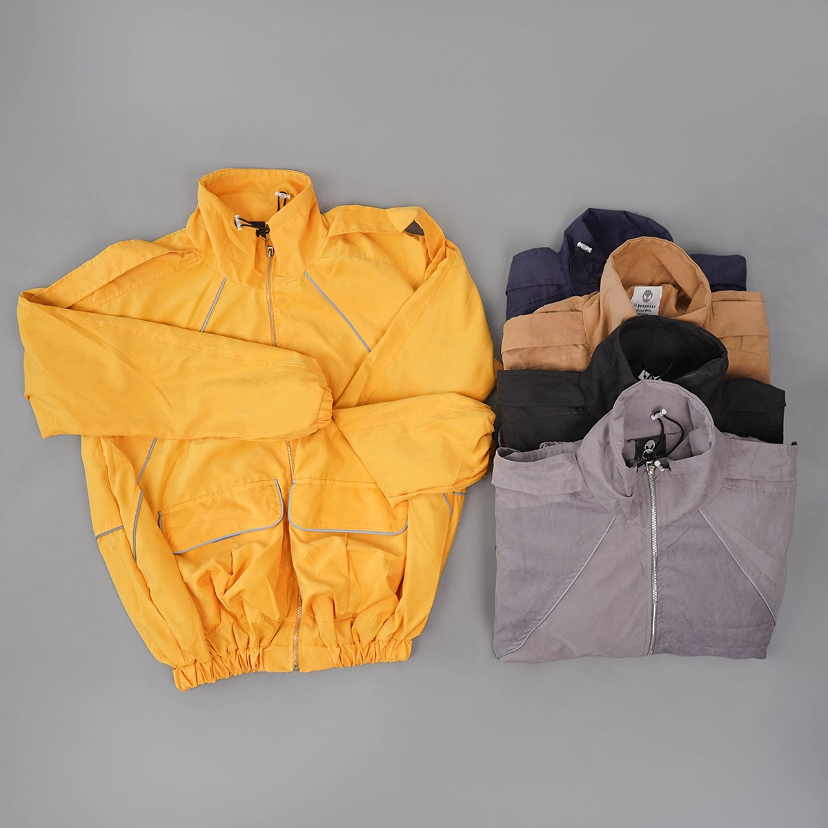 کاپشن میکرو طوسی مردانه مدل Panama