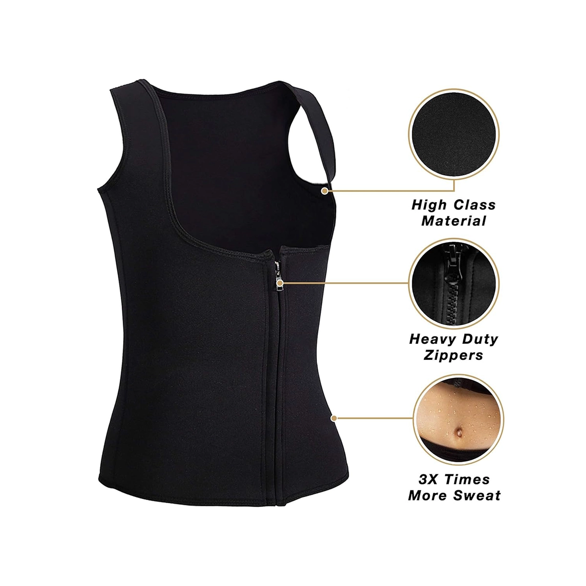 تاپ لاغری ساعت شنی زیپ دار