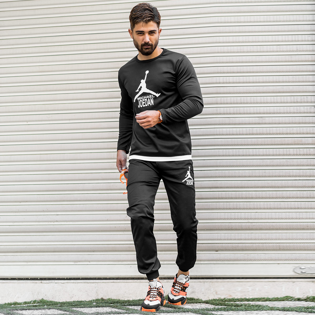 ست آستین بلند شلوار Jordan مردانه مدلJodan